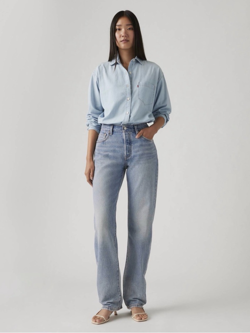 Levi’s 501 90s Lightweight Women's Jeans Medium Wash 29W 30L NWT! $98